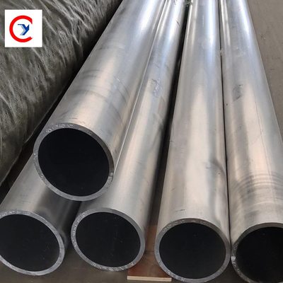 Extruded ASTM 5052 Anodized Aluminum Tube Round Nature Silver